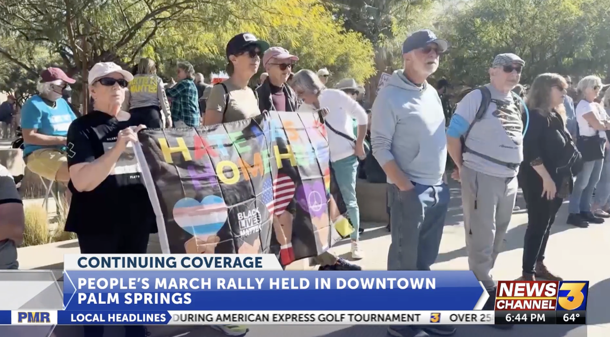 ‘People’s March’ brings out community support for people of all identities